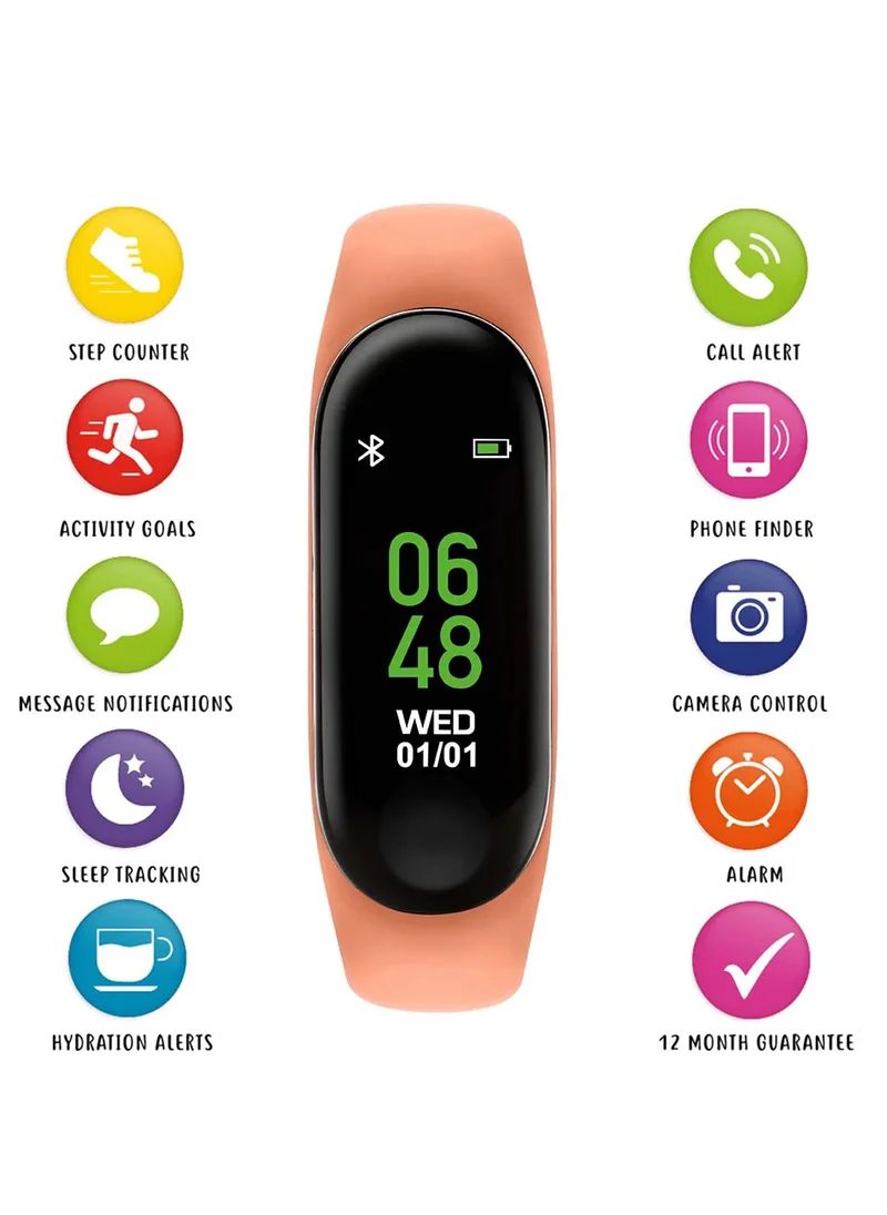 Tikkers Girl's Digital Oval Shape Silicone Wrist Watch TKS01-0001 - 18 Mm