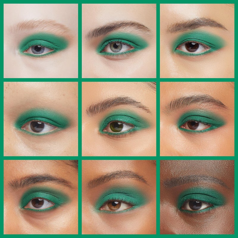 IS'MINE ISMINE Single Green Matte Eyeshadow, High Pigment, Longwear, Intense Color Best Single Green Eyeshadow Eye Makeup for Day & Night - Image 4