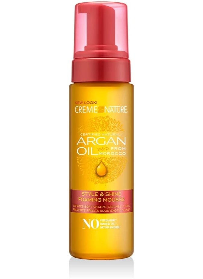 Creme of Nature - Creme of Nature Lotion Foaming Styling Lotion with Argan Oil - Image 1