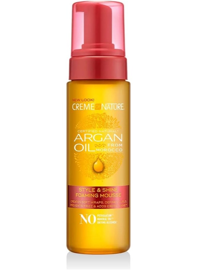 Creme of Nature - Creme of Nature Lotion Foaming Styling Lotion with Argan Oil - Image 1