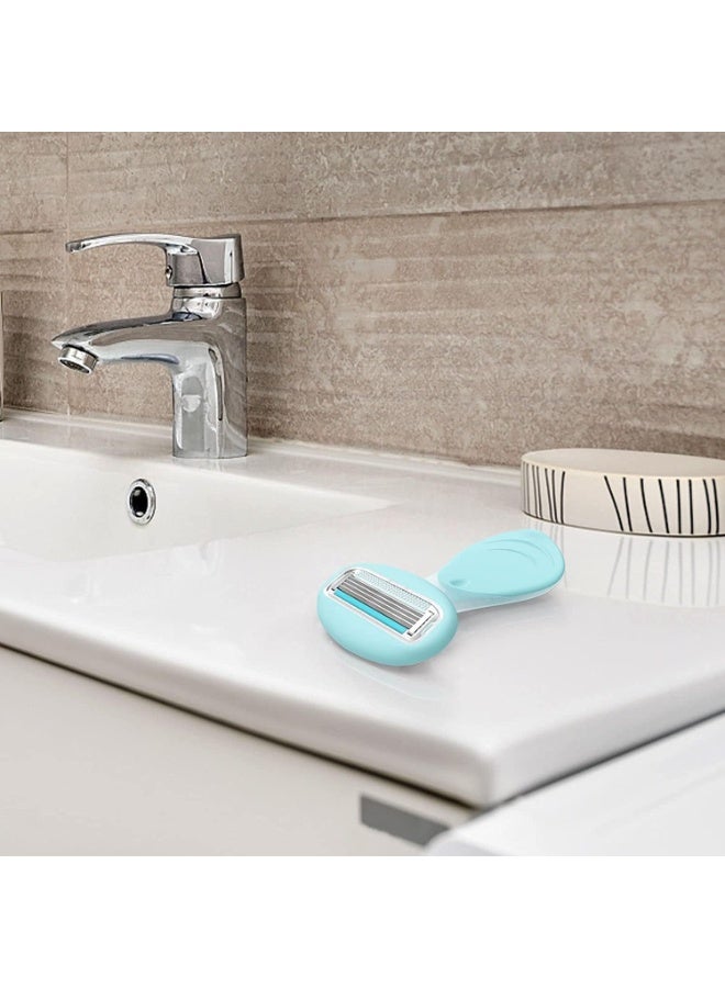 Women's 4 in 1 Body Shaver, Wet Dry Bikini Trimmer and Body Groomer, Portable Razor for Legs, Arms, Armpits, Upgraded 4 Heads - Image 3