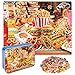 LELEMON Puzzles for Kids Ages 46Hamburger Foods 100 Piece Puzzles for Kids Ages 48 in a Metal Box Educational Jigsaw Puzzles 100 Piece Puzzle Games Puzzle Toys for Girls and Boys - Image 2