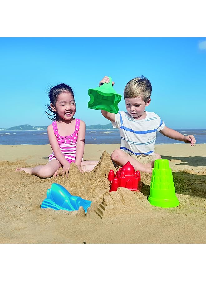 Hape Beach Toy Taj Mahal Sand S R Mold Toys Red - Image 2