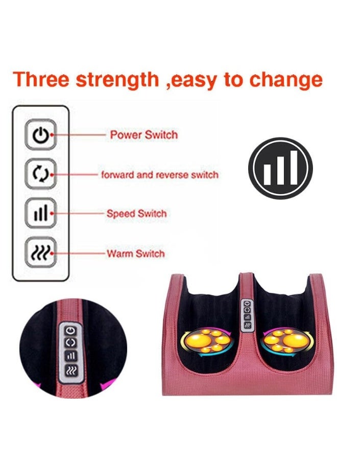 Trendiva Foot Massager Machine with Heat & Compression – Electric Foot Leg Calf Massager for Pain Relief & Blood Circulation – Deep Kneading Shiatsu Foot Massage for Home & Office - Image 2