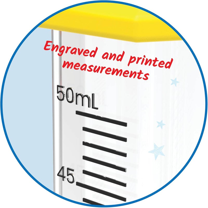 hand2mind Hand2mind Starter Science Graduated Cylinder Set Science Lab Equipment for Kids Measuring Toys Educational Science Kits Chemistry Set Science Supplies for Classroom Set of 5 - Image 4