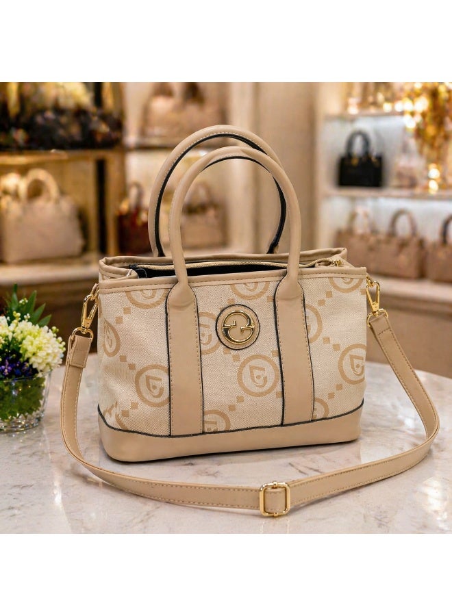 Sunstar Elegant Designer Tote Handbag with Adjustable Strap – Premium Stylish Shoulder Bag for Women