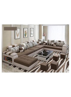 Generic Ultimate Comfort and Style: 7-Seater Nordic Removable Washable Sofa Set for Your Apartment Living Room  - Image 1