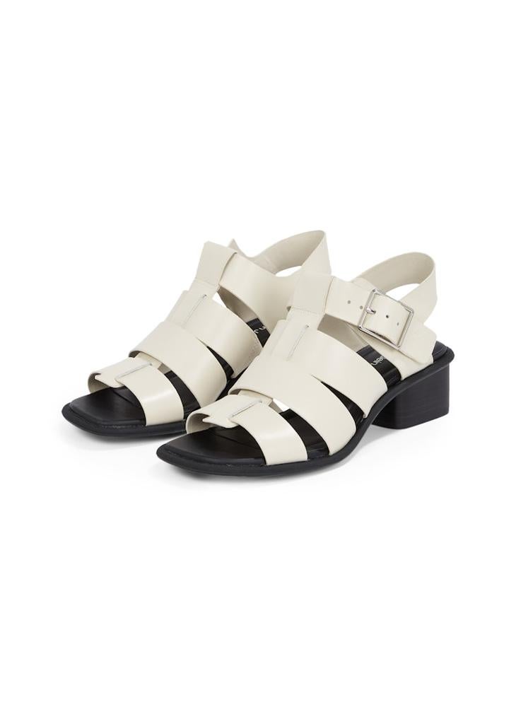 Calvin Klein Jeans HEELED SANDALS WITH BUCKLE  - Image 4