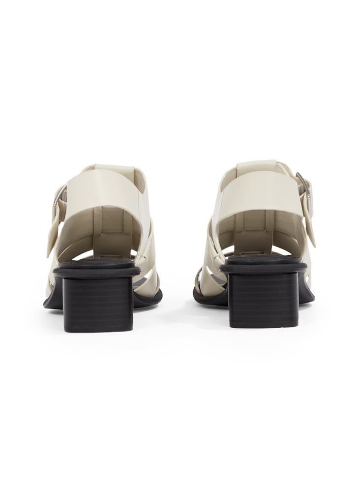 Calvin Klein Jeans HEELED SANDALS WITH BUCKLE  - Image 3
