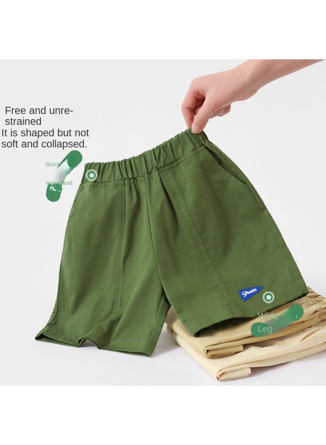 Badibadi Boys' Woven Cargo Shorts】summer Infant Casual Shorts, Baby Pants, Boys' Pants, Cargo Pants - Image 3