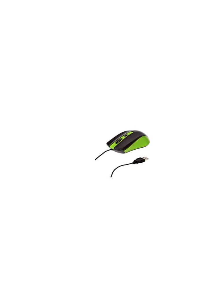 Enet Enet Optical Wired Mouse-Green  - Image 1