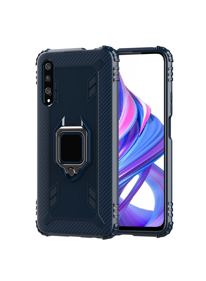 إيروريكس جراب لهاتف Xiaomi Mi 9 Lite / CC9 مصنوع من ألياف الكربون مع حامل حلقي يدور 360 درجة - Image 2