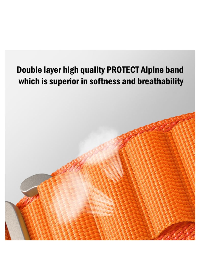Protect - Alpine Loop Apple Watch Band Compatible with 38/40/41mm Sizes Stylish and Comfortable Design and Lightweight Polyester - Image 1