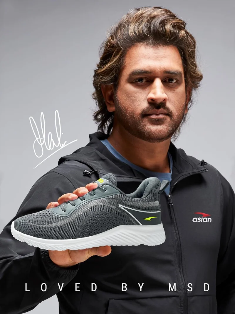 Asian Dark Grey Sneakers for Men