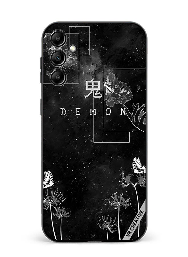 VR CREATIVE Protective Case Cover For Samsung Galaxy M14 Demon Design Multicolour - Image 1