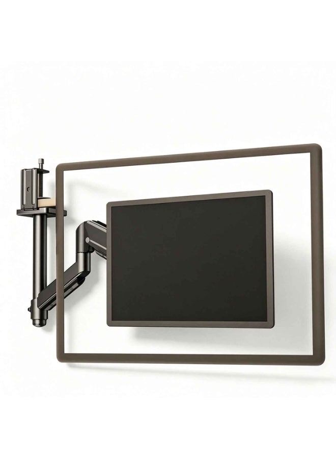 Single Monitor Mount,Adjustable Stand,for 13-32" Monitor,With Full-motion Adjustment,75mm/100mm VESA Mount Armfor Work and Gaming,Up to 22 lb - Image 1
