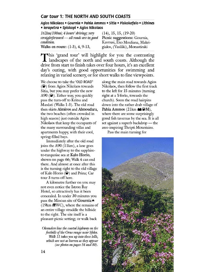 Eastern Crete Sunflower Walking Guide: 55 long and short walks, 8 car tours  - Image 3