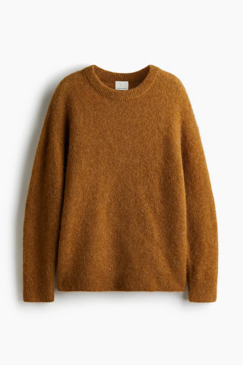 H&M Oversized alpaca-blend jumper