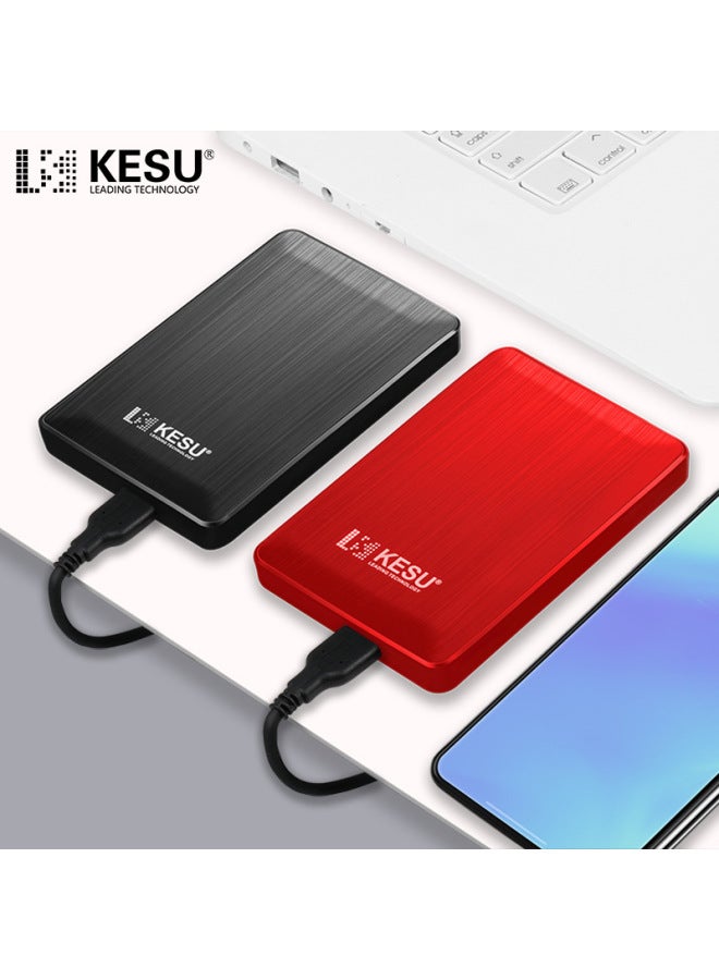 KESU/Keshuo USB3.0 Mobile Hard Disk 1t 2.5 "Hard Disk 500g Game Set Top Box Ps4-Capacity:1TB-Interface:USB 3.0  - Image 3
