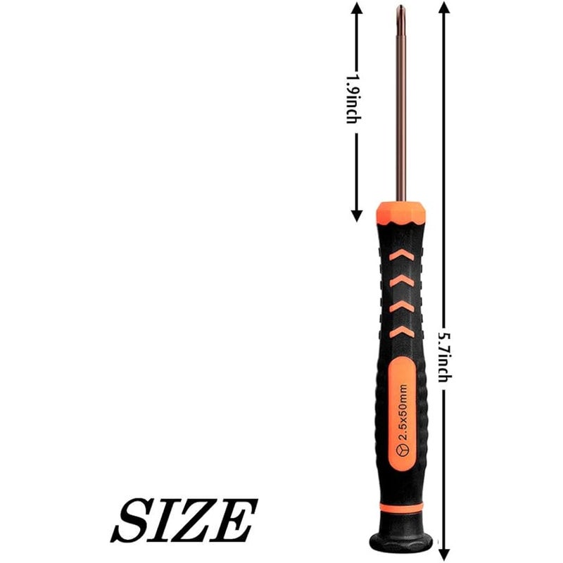 TECKMAN 2.5mm Y0 Triwing Screwdriver for Nintendo Wii U, Wii Remote and Classic Controller, Gameboy Advance, DS and DS Lite - Image 3
