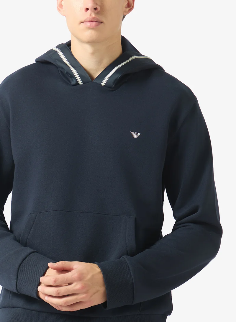 Emporio Armani  Casual Pullover Hoodie for Men | Best Price UAE