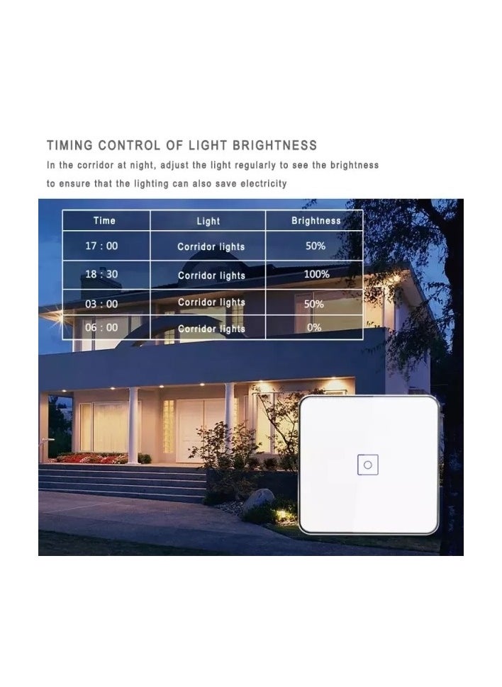TUYA - Smart Zigbee Touch Switch – 1 Gang - Image 1