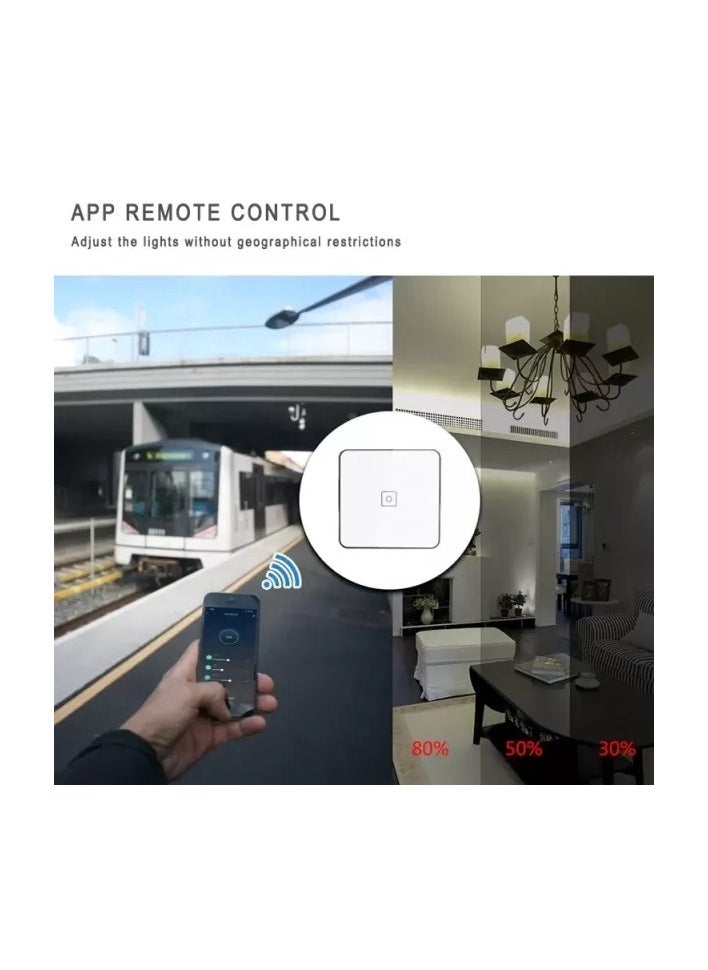 TUYA - Smart Zigbee Touch Switch – 1 Gang - Image 1