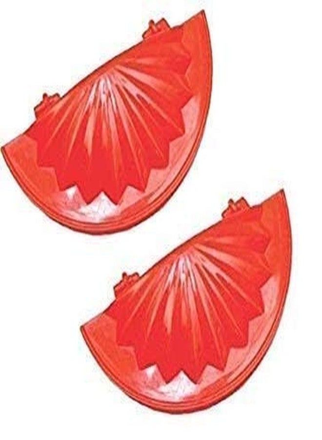 DiBha Plastic Gujiya Maker Moulds (Pack of 2) Medium Size - Image 1