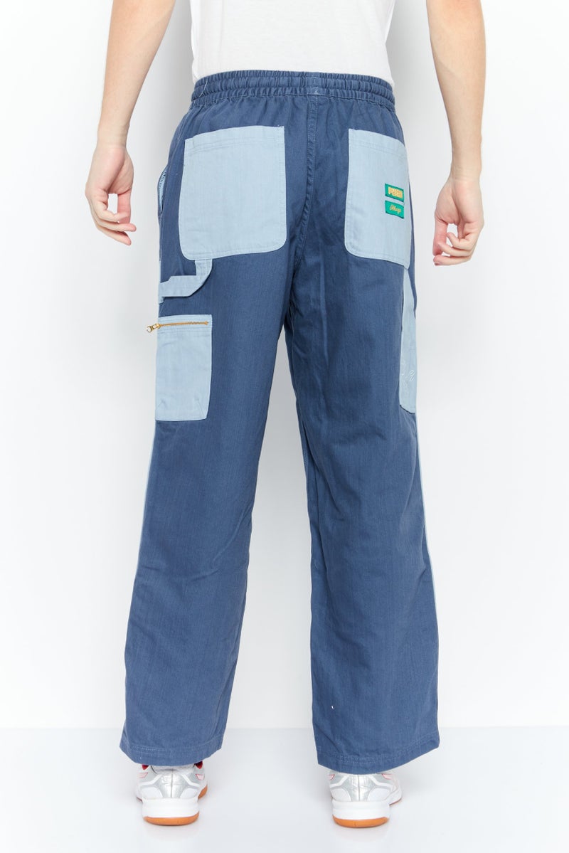 PUMA Men Sportswear Fit Training Pant, Blue - Image 4