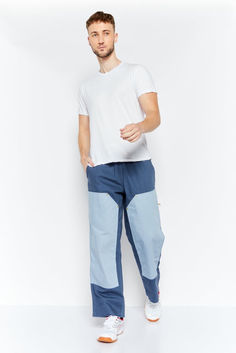 PUMA سروال تدريب رياضي للرجال، أزرق - Image 4