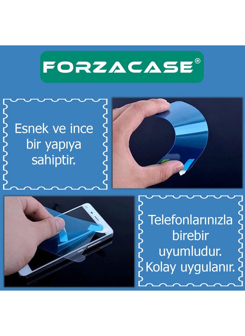 Forzacase - Samsung Galaxy Tab S8 Plus 12.4'' Anti Shock Silicone Case + Nano Screen Protection Film FC014 - Image 1