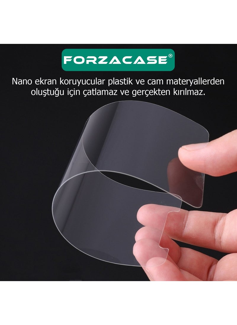 Forzacase - Samsung Galaxy Tab S8 Plus 12.4'' Anti Shock Silicone Case + Nano Screen Protection Film FC014 - Image 1