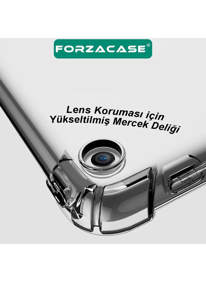 Forzacase - Samsung Galaxy Tab S8 Plus 12.4'' Anti Shock Silicone Case + Nano Screen Protection Film FC014 - Image 1