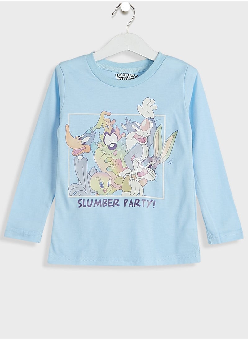 Looney Tunes Kids Looney Tunes Pyjama Set  - Image 2