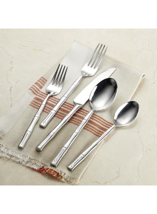 Hampton Forge Signature – Bamboo – 20 Piece Flatware Set, Service for 4 - Image 3