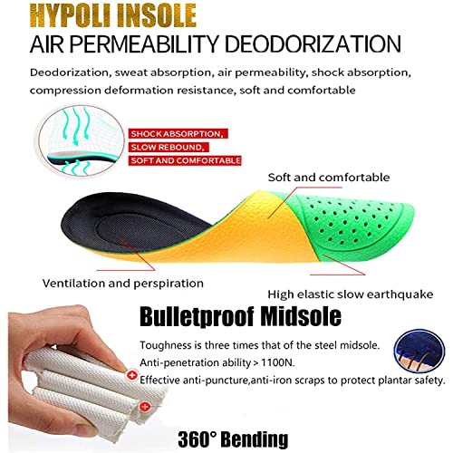 Ulogu Waterproof Steel Toe Shoes Men Lightweight Composite Indestructible Boots Safety Alloy Slip Resistant Tennis zapatos de trabajo para hombres botas seguridad acero Roofing Construction Work Sneakers - Image 5