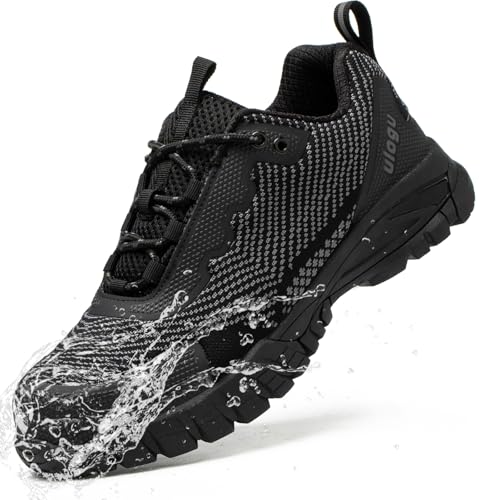Ulogu Waterproof Steel Toe Shoes Men Lightweight Composite Indestructible Boots Safety Alloy Slip Resistant Tennis zapatos de trabajo para hombres botas seguridad acero Roofing Construction Work Sneakers - Image 1