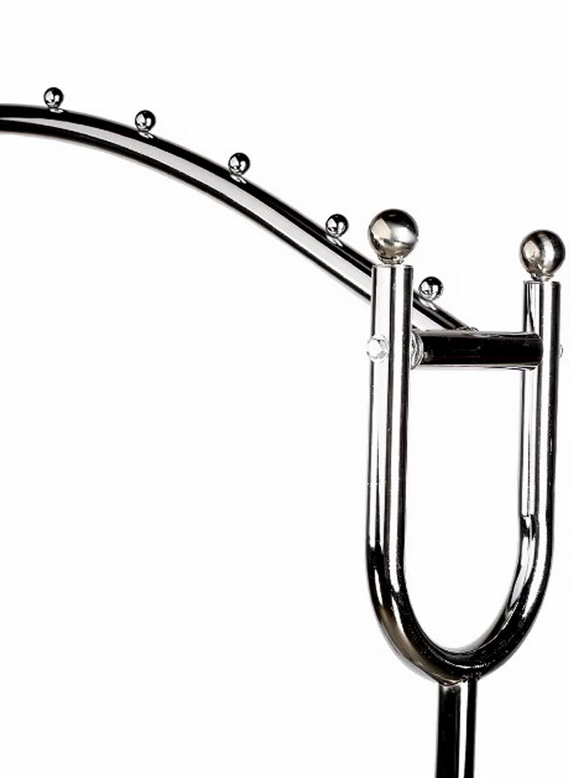 Generic Multi-Functional Metal Clothes and Coat Rack With Wheels 120 CM  - Image 4
