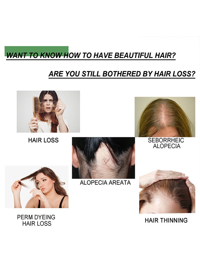 إيلهو بخاخ نمو الشعر بالزنجبيل، علاج سريع لنمو الشعر، مصل نمو الشعر لمدة 7 أيام، زيت أساسي من الزنجبيل يوقف تساقط الشعر، علاج ترقق الشعر، زيت نمو الشعر للنساء والرجال 20 مل - Image 4