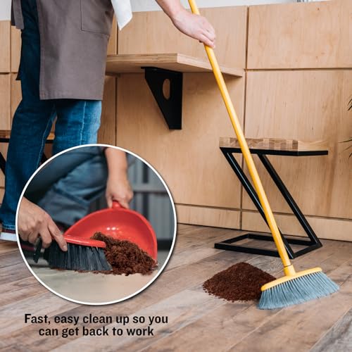 Earthsafe FlashDry Super Spill Absorbent, 5L Bucket with Dispenser Lid, 100% Organic Coco Coir, Landfill Safe, OSHA Approved, Ideal for Absorbing Oil, Paint, Grease in Garages, Kitchens, Janitor Kits - Image 4