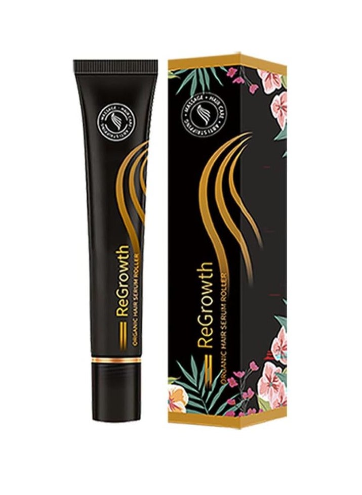 DubaiGallery Regrowth Organic Hair Serum Roller, Triple Roll-On Massager Essence, Biotin Serum, Anti Lose Hair Care ​for Men and Women of All Hair Types  - Image 3