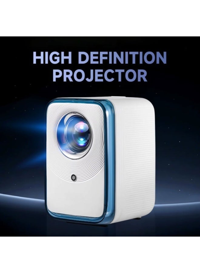 Portable 1080P HD Mini LED Projector for Kids & Outdoor Movies – Android 13 Smart System, Dual-Band WiFi, Bluetooth 5.2, HDMI/USB Inputs, Remote Control Home Cinema Projector - Image 3