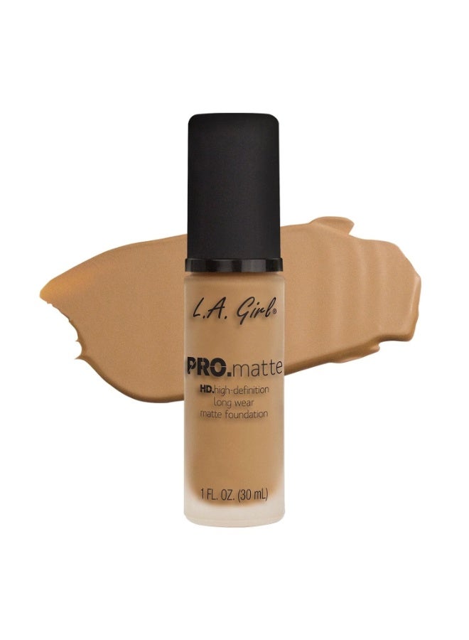 لا جيرل GLM675 Pro.Matte Foundation Medium Beige - Image 1