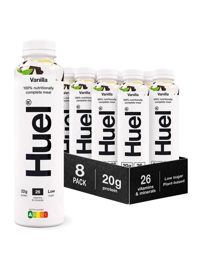 هيلي هويل وجبة كاملة بروتين ميلك شيك بنكهة الفانيليا 500 مل (عبوة من 8 قطع) - Image 1