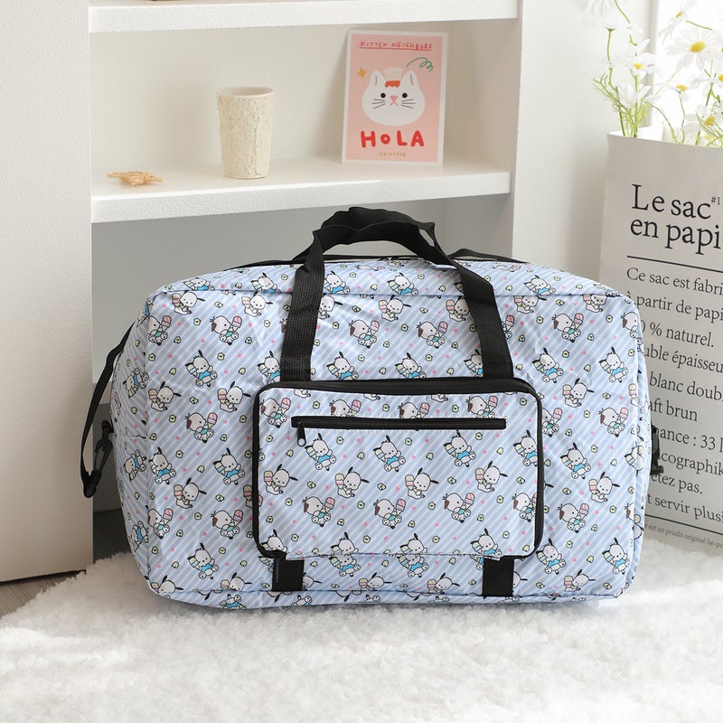 Cartoon Oxford Cloth Ultra-Light Satchel Foldableing Storage Bag Luggage Bag Large Capacity Set Pull Box Travel Bag Satchel - Image 1
