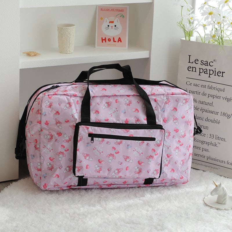 Cartoon Oxford Cloth Ultra-Light Satchel Foldableing Storage Bag Luggage Bag Large Capacity Set Pull Box Travel Bag Satchel - Image 4