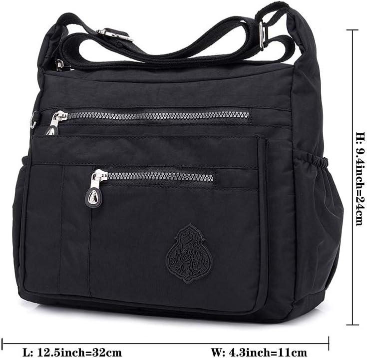 MINTEGRA Store Crossbody Bag for Women Nylon Waterproof Shoulder Purse Messenger Bag Lightweight Pocketbooks - Image 5