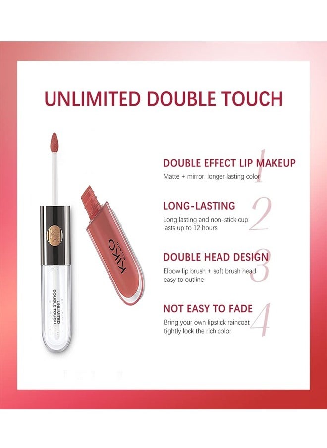 KIKO MILANO Unlimited Double Touch Lipstick 103, With Long Wearing and Water Resistant Formula, Dual-Ended Design Allows For Easy Application and Touch Up, Suitable For Various Occasions, For Girls and Women  - Image 3