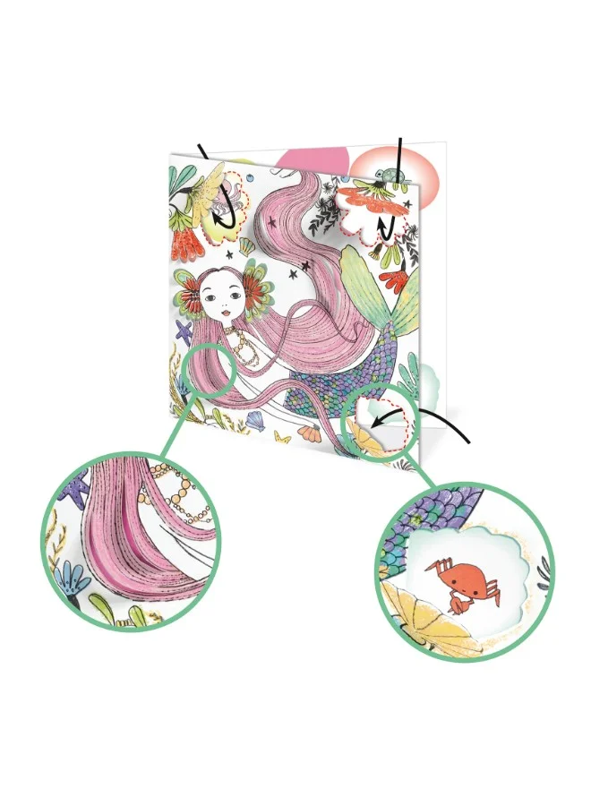 DJECO Under The Sea Colouring Surprises