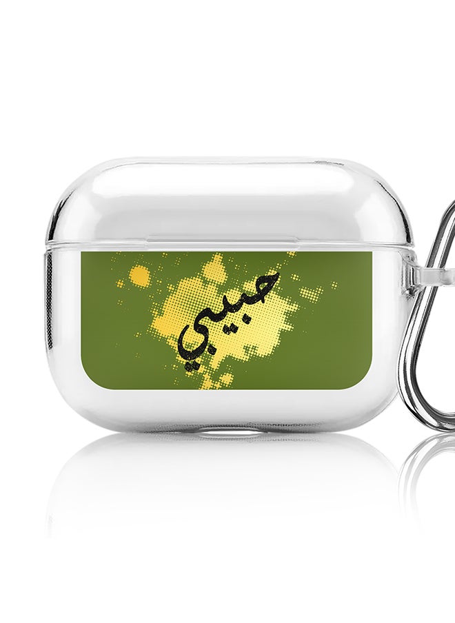 Stylizedd - Classic Clear printed Case for Apple AirPods Pro 2nd Generation Thin Transparent Cover [Designed for Apple AirPods Pro 2nd Generation] - Habeebi - Image 1